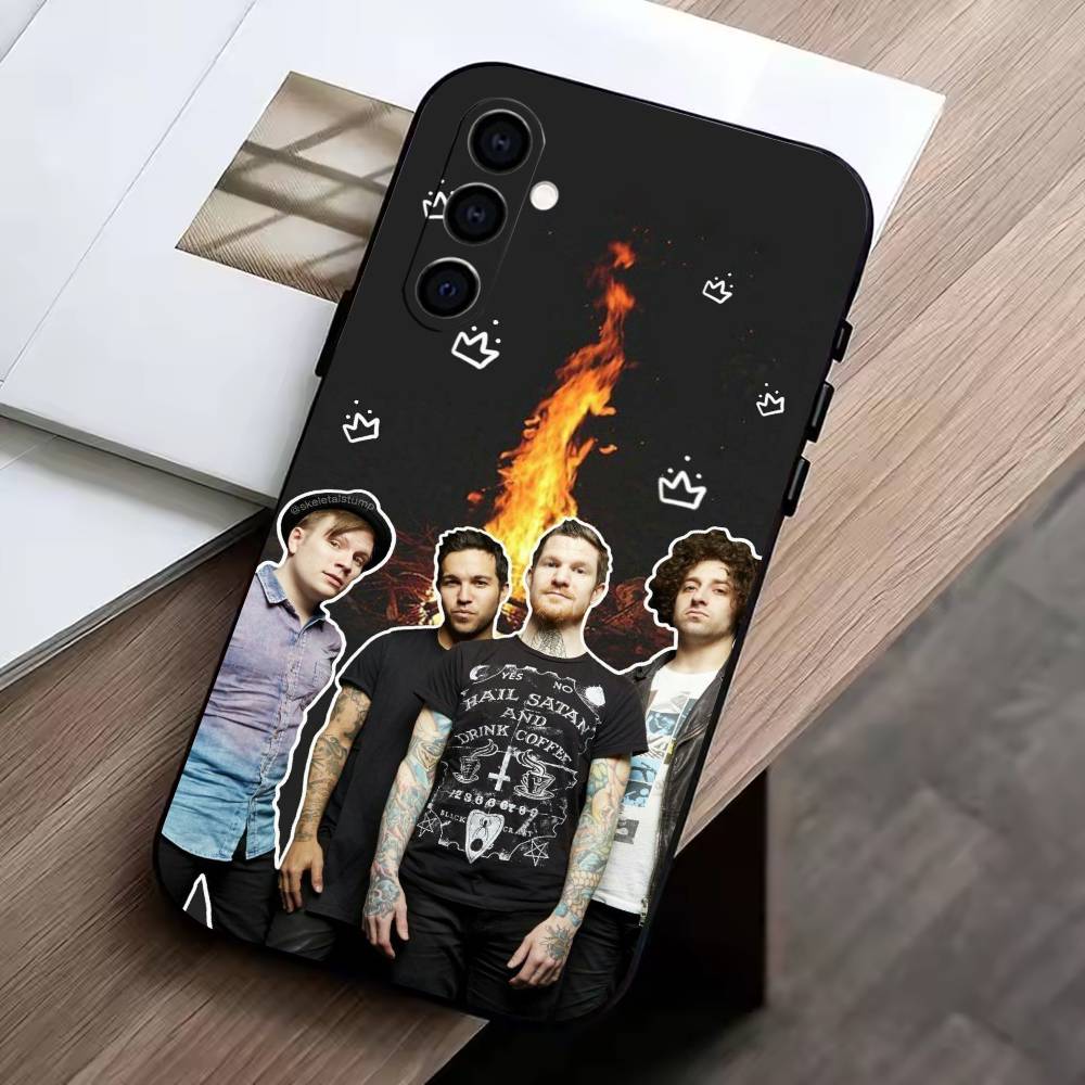 Boy-Fall Out Boy Phone Case For Samsung Galaxy A73,A72,A71,A70,A53,A52,A51,Soft Silicone Black Cover