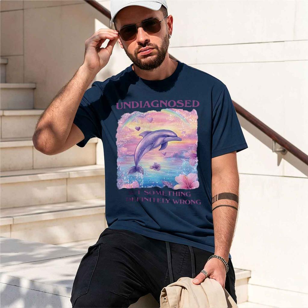 Undiagnosed But Something Is Wrong Tshirts Unisex Casual Short Sve Tshirt Harajuku Grh T Shirts Streetwear Tees 2026 New Model Sho