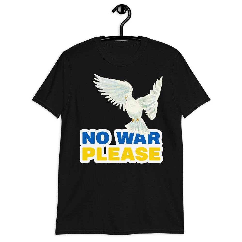 No War Please Ukraine White Dove Of Peace Classic Fit T-Shirt 4XL