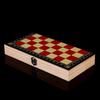 Brangdy Wooden 3-in-1 Chess & Board Game Set