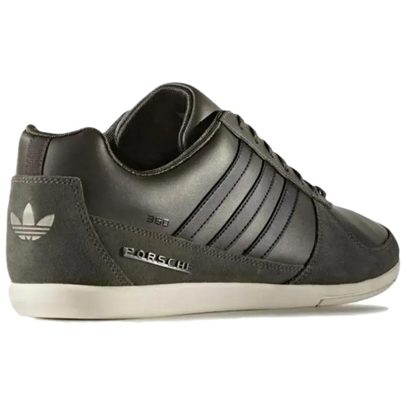 Adidas Originals Porsche 360 Leder, Wildleder Freizeitschuhe Herren Grau S76095