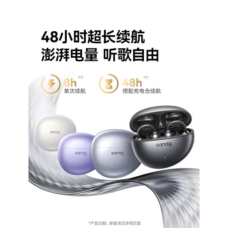 

SANAG S7S Open-Ear Air Conduction Bluetooth Sports Headphones