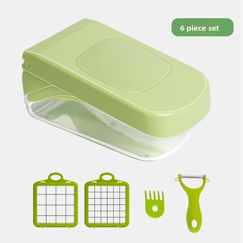 Multifuntional Vegetable Chopper With Stainless Steel Blades For Home Cooking And Meal Prep
