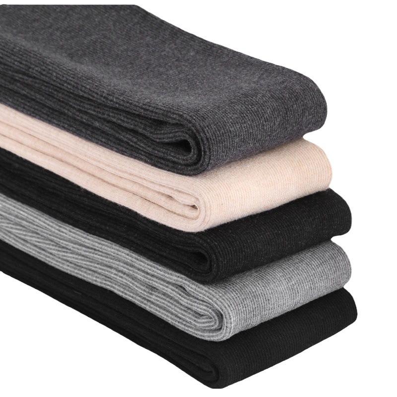 Colanți de damă plus de catifea groasă cu dungi verticale - Pantaloni călduroși de toamnă/iarnă dintr-o singură piesă cu picior