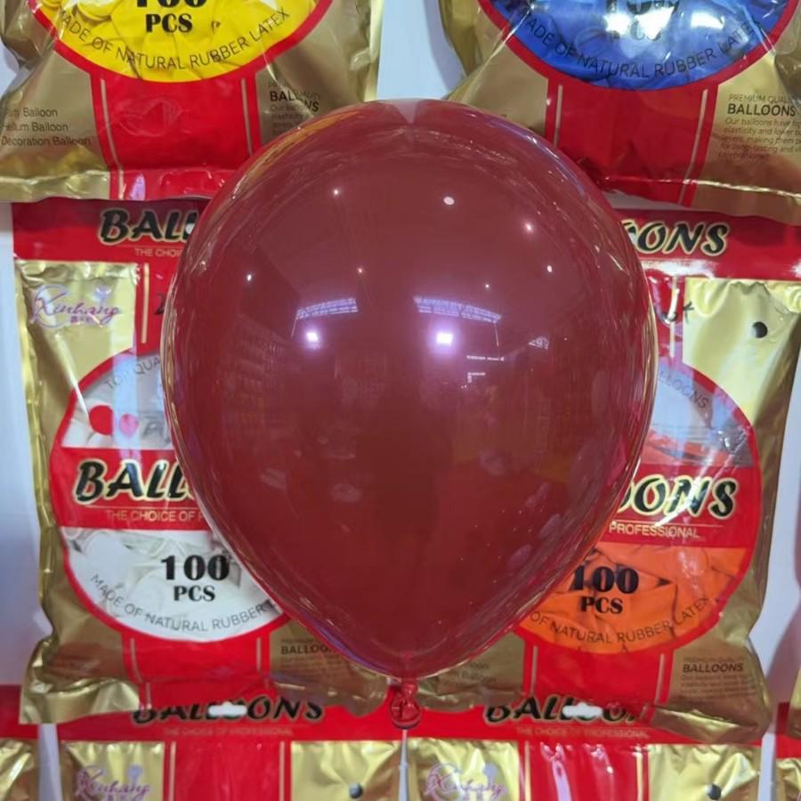 

Pomegranate Red Balloons 10 - Romantic Wedding, Proposal, Confession, Birthday, Party Decoration