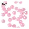 Glass Beads for Jewelry Making Faceted Teardrop Beads, Water Drop Loose Spacer Top Drilled Crystal Vintage Style Sun Catcher, DIY Necklace Bracelet