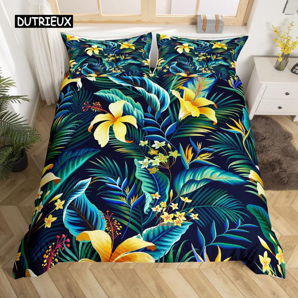 Tęczowa poszwa na kołdrę Kawaii Tropikalne owoce Zestaw pościeli Ananas Kiwi Cytryna Pączek Pomarańcza Wiśnia Truskawka Poszwa na kołdrę