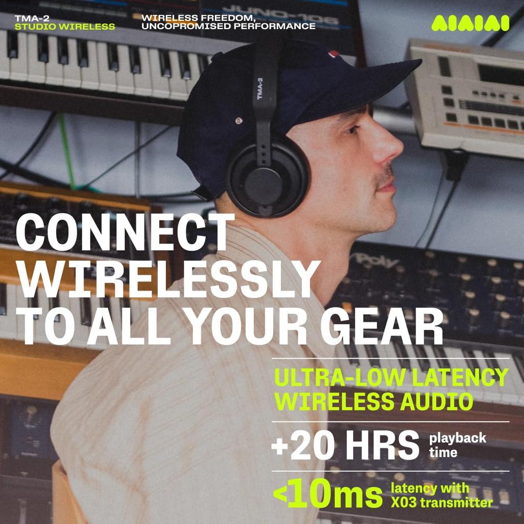 Studio Wireless Wireless Monitor Headphones TMA-2