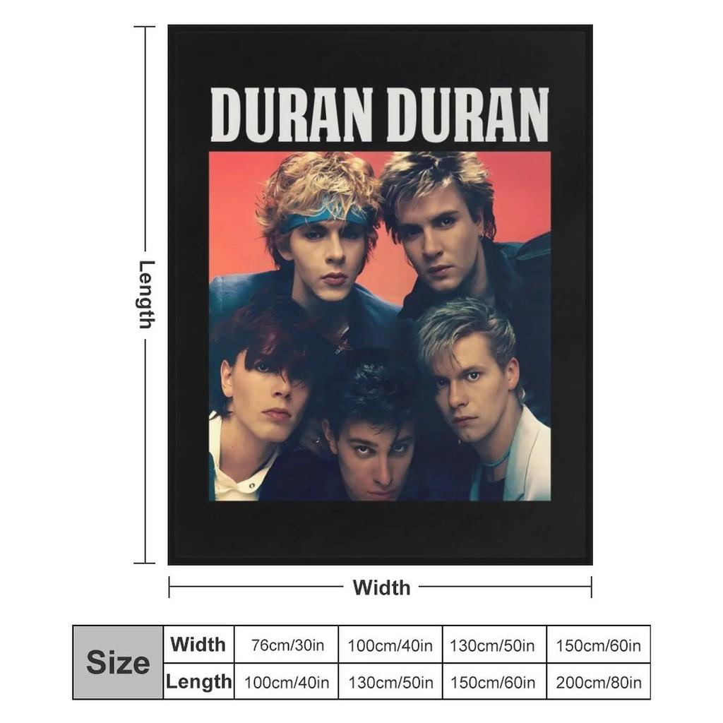 Duran Duran Throw Blanket Halloween for Sofa Cute Decorative Sofas Blankets