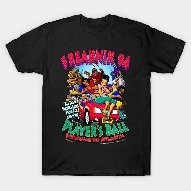 Freaknik 1994 Player s Ball T-Shirt Unisex T-Shirt XXL