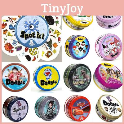 Hra Spot It Zábavná a interaktivní karetní hra pro více hráčů Dobble Papírové karty