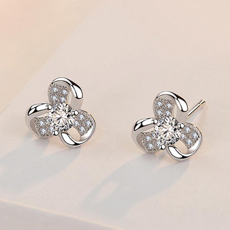 Lindon Copper Alloy Zircon Earrings Drop Earrings For Women Wedding Party Gifts