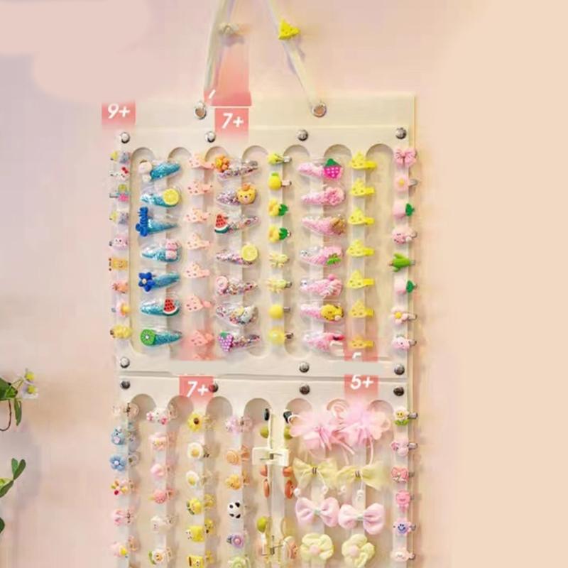 Sturdy Felt Hairpin Storage Pouch Ideal for Organizing and Quick Retrieval on Dressing Tables Home Storage Solution