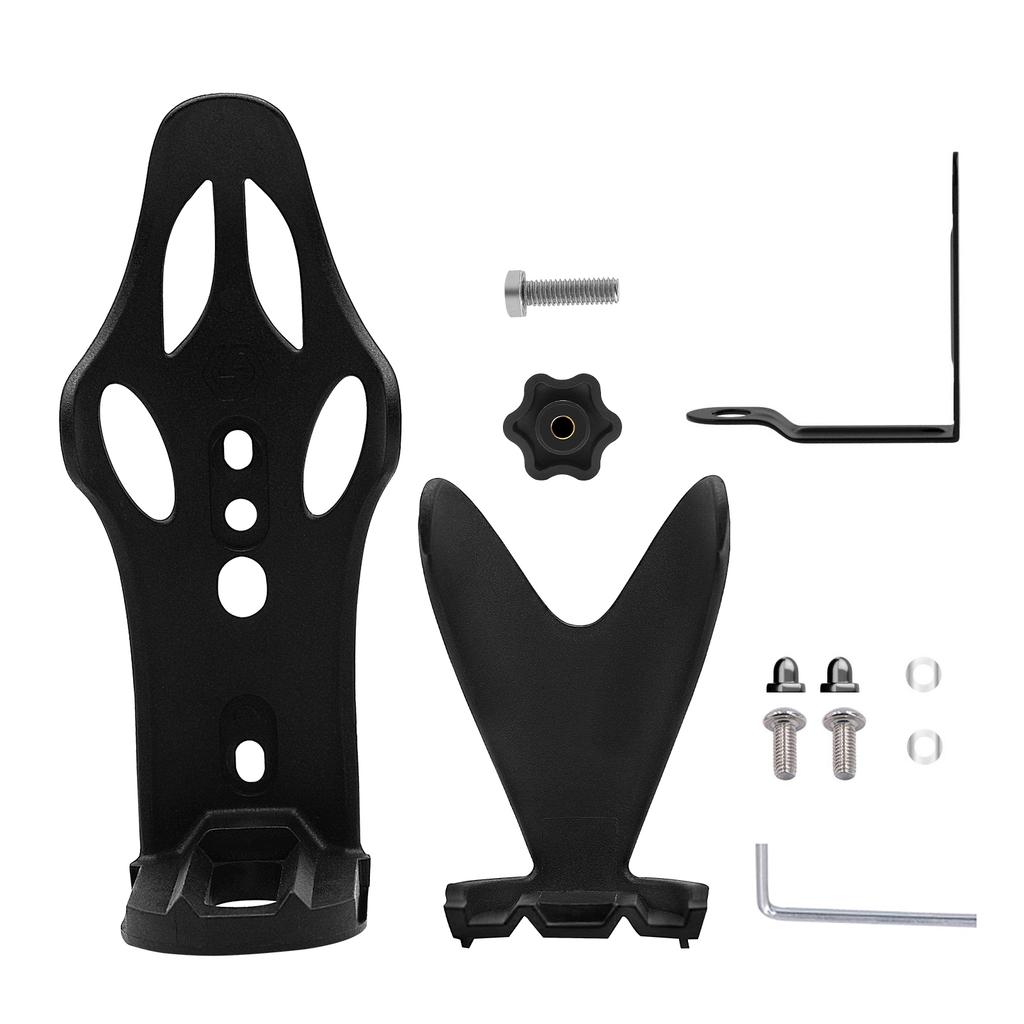 Motor Adjustable Handlebar Cup Holder Bottle Mount Bracket Black B For Scooter