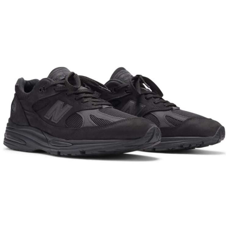 New Balance Dover Street Market X 991v2 Made In England Triple Black Unisex Sneakers U991DS2