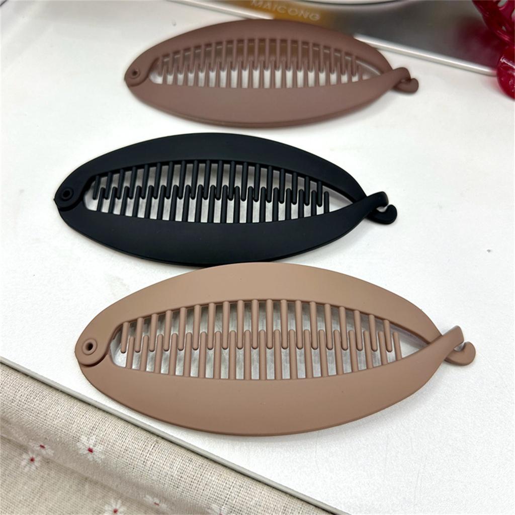 Large Banana Clip Hair Claw Comfortable Hairpieces Party Hair Accessories for Volumizing Updos Fashionable Hairdos