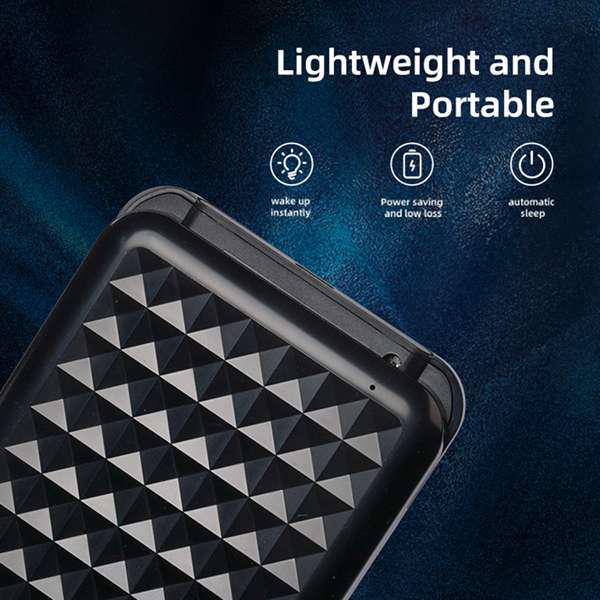 2.5-inch Type-C 3.1 SSD/HDD Enclosure, Black Plastic