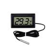 Digital Thermometers with Waterproof Probe LCD Thermometers for Fridge Temperature Monitor Temperature Measuring Meter