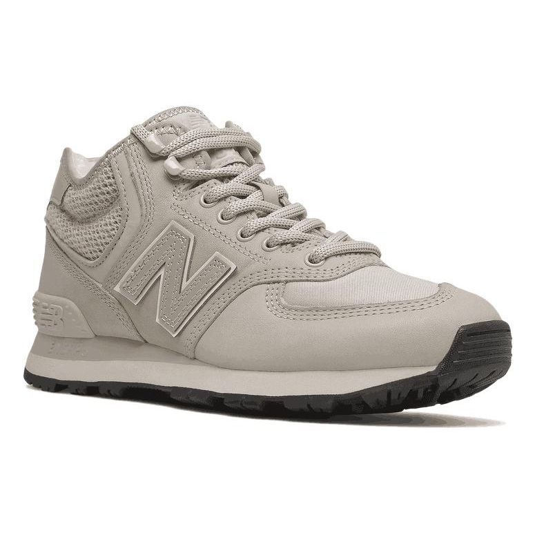 New Balance Pantofi de alergare confortabili cu vârf jos din piele și plasă seria Nb 574 pantofi sport pentru femei gri WH574MD2