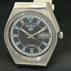 GENUINE VINTAGE SEIKO 5 AUTOMATIC JAPAN 6309A MENS BLACK DIAL WATCH A702703-1
