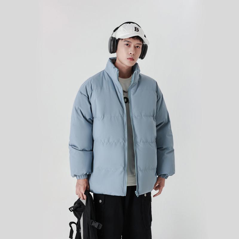 Wearing Bread Clothes and Cotton-padded Clothes on Both Sides, Men's Autumn Couple's Coat, Thickened Warm Cotton-padded Jacket.