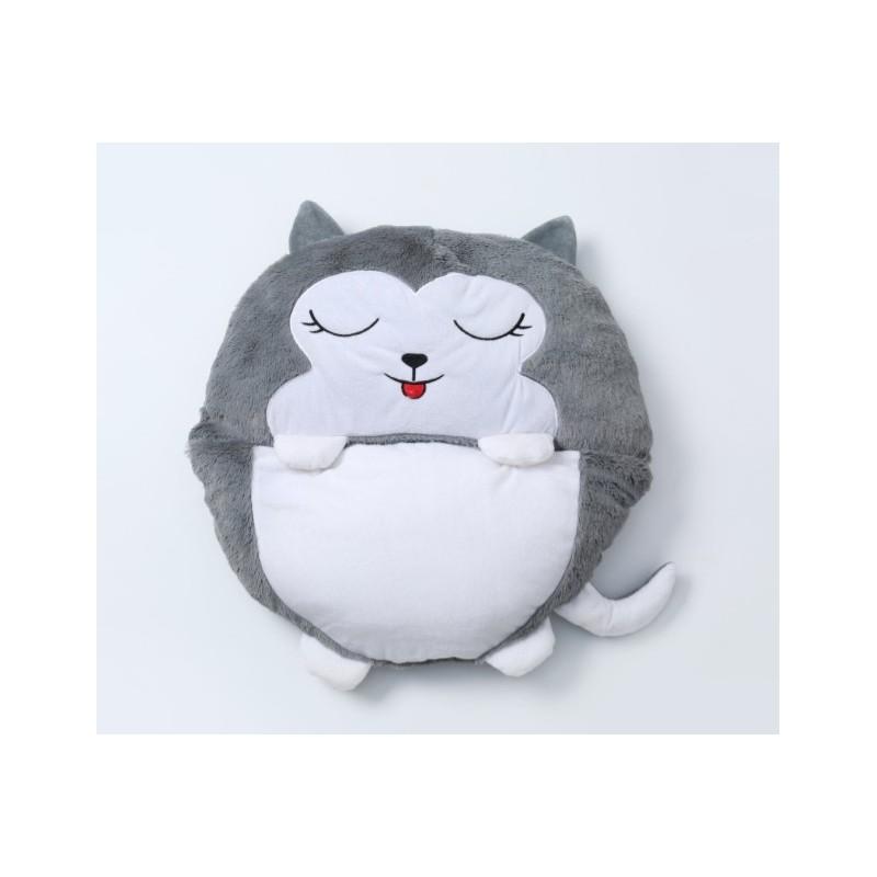 Cartoon Shark Owl Unicorn Panda Pattern Foldable Flannel Sleeping Bag For Children