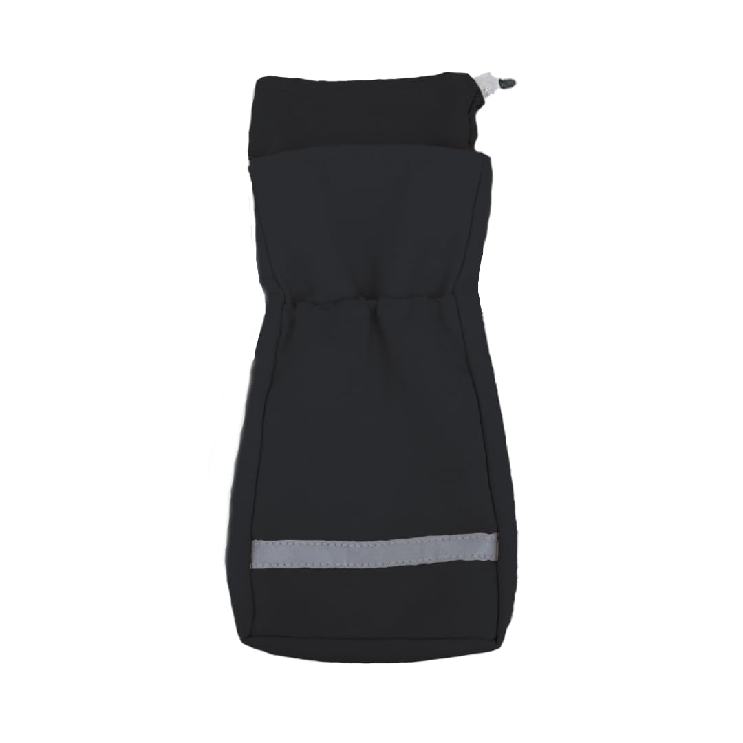 

Hugmuu School Backpack Side Bag with Auxiliary Bag for School Backpacks Reflector, (Black) чёрный