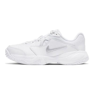 Court Lite 2 Abrasion Resistant Low Top Kids' Training Shoes White CD0440-105