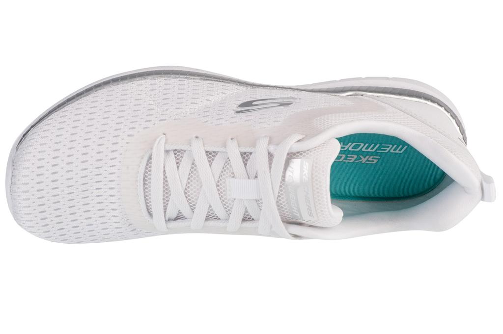 Skechers Bountiful - Quick Path, Womens White Sneakers
