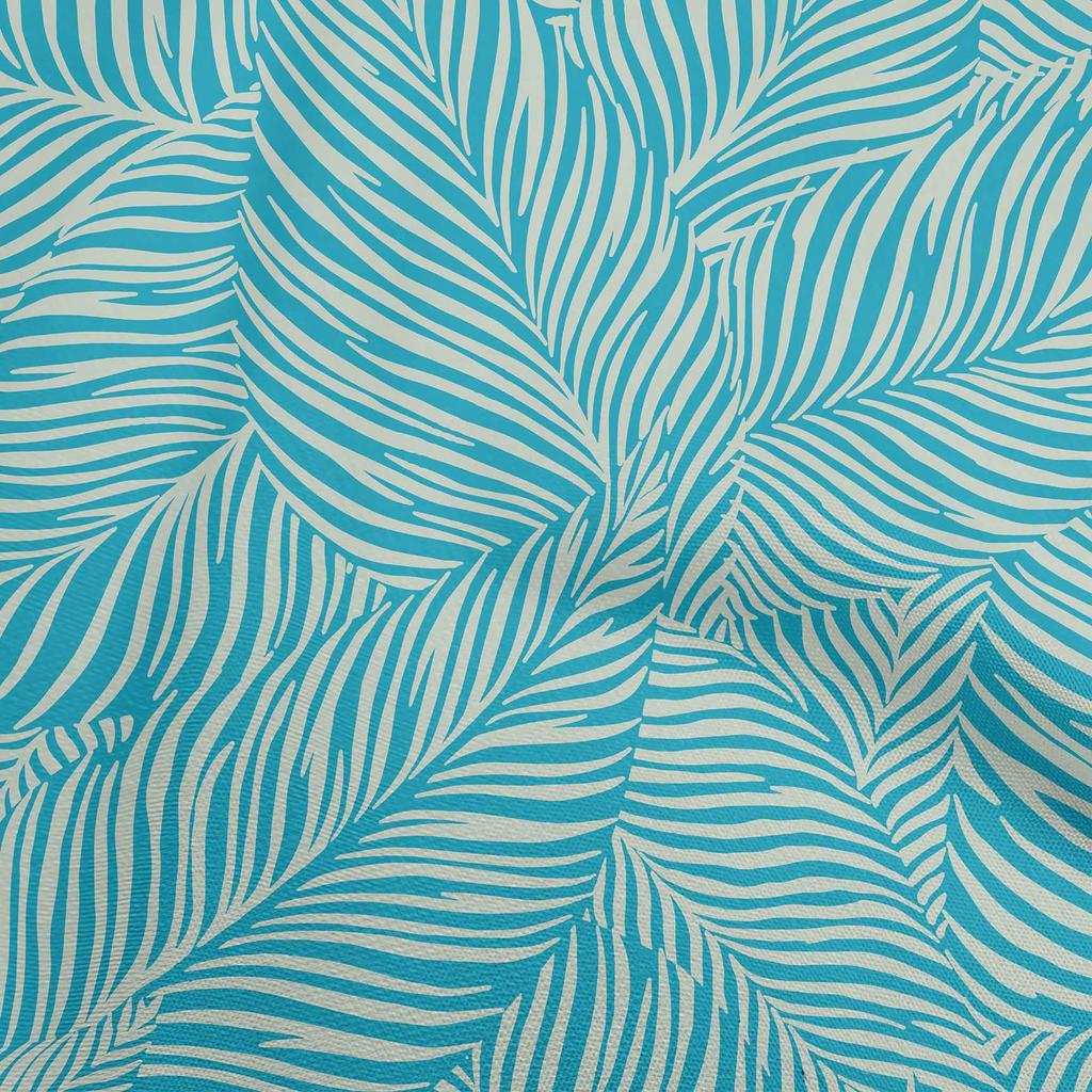 oneOone Cotton Flex Brown Fabric Leaves Fabric For Sewing Printed Craft Fabric By The Yard 40 Inch