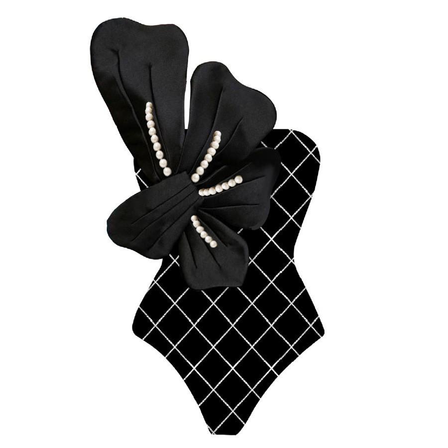 

2024 Новый цельный купальник с цветочным принтом, роскошный женский купальник, Монокини, боди, купальный костюм, пояс, пляжная одежда L