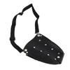 PU Leather Barber Scissor Hairdressing Holster Pouch Holder Case Rivet Clips Bag