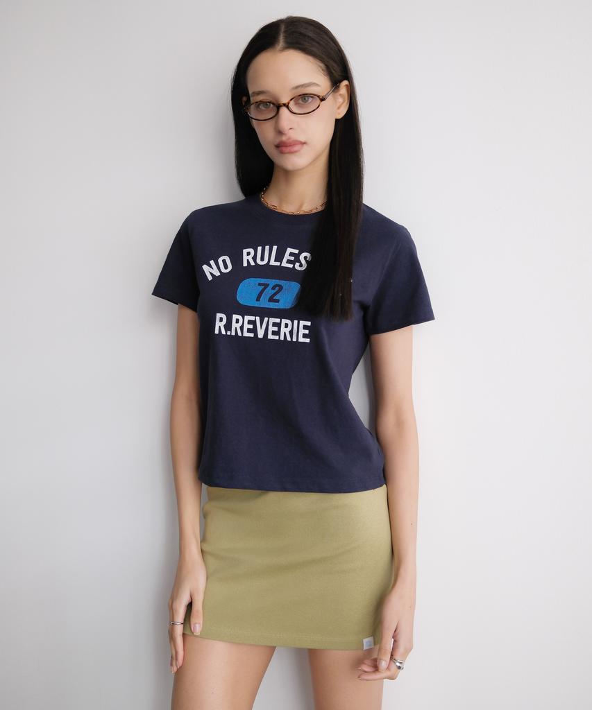 Rustic Levery Rustic Basic Mini Skirt [Olive]