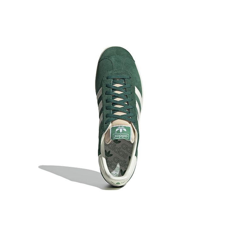adidas Gazelle Faded Archive Sneakersy Unisex Zielone Ciemnozielone Off-White GY7338
