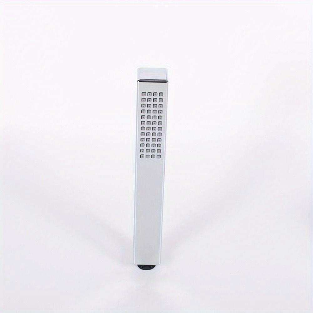 

Квадратная ручная душевая головка с одной функцией, универсальный водосберегающий разбрызгиватель, креативный модный распылитель для душа высокого давления