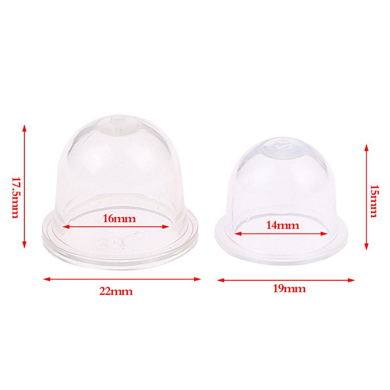 10Pcs Carburetor Spare Parts Oil Bubble Fuel Primer Bulb For Mower Chainsaw