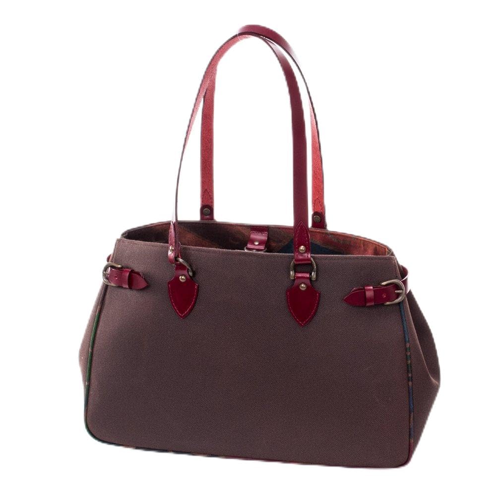 

Koshibu tannin tote leather Japanese style Kyoto made in Japan shoulder (persimmon dyed) bag, canvas, accessory, bag, (bag), [One tote, chestnut]