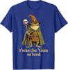 TWAS The Tism M Lord Frog Autism Awareness TShirt Twas The Tism MLord Frog Wizard Tism Sarcastic Joke Aesthetic Saying Tee