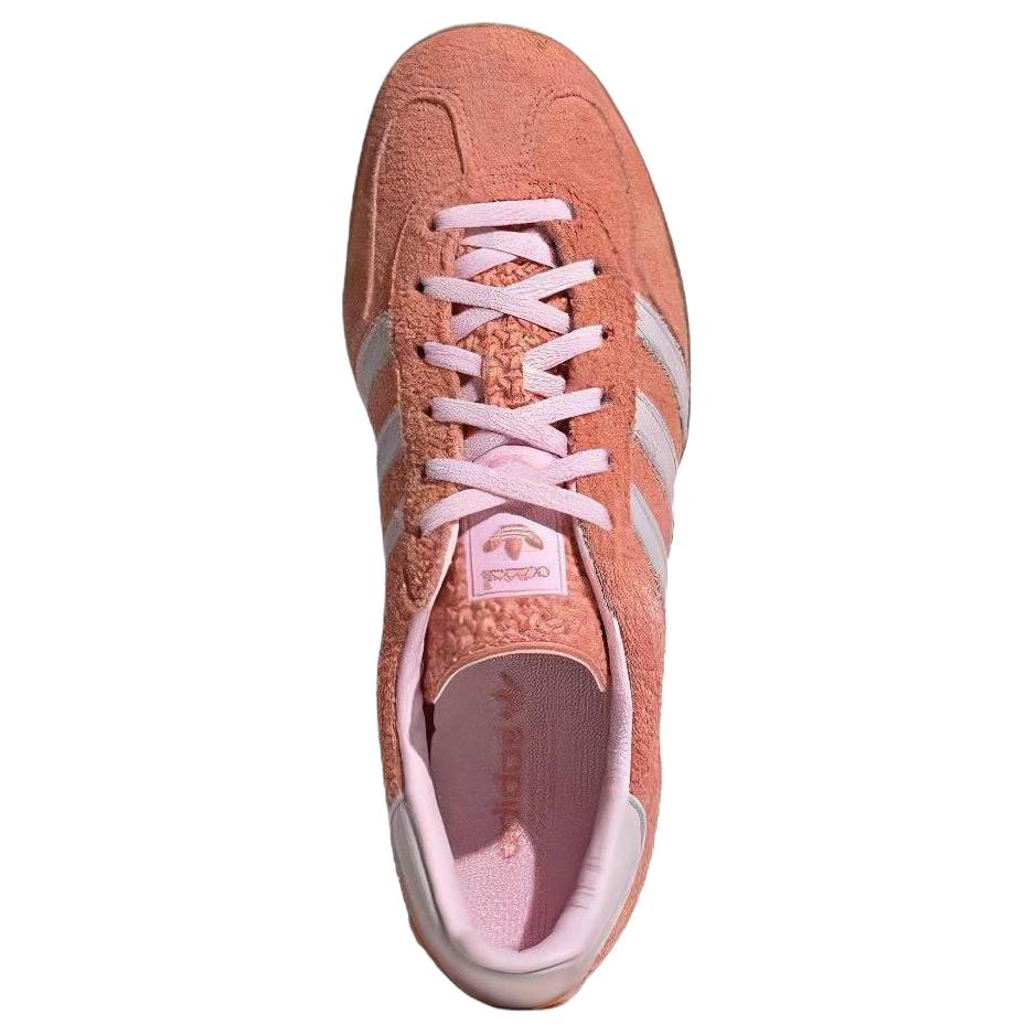 adidas Gazelle Indoor Wonder Clay Gum Sneakers da Donna Rosa Gomma Rosa Chiaro-3 IE2946