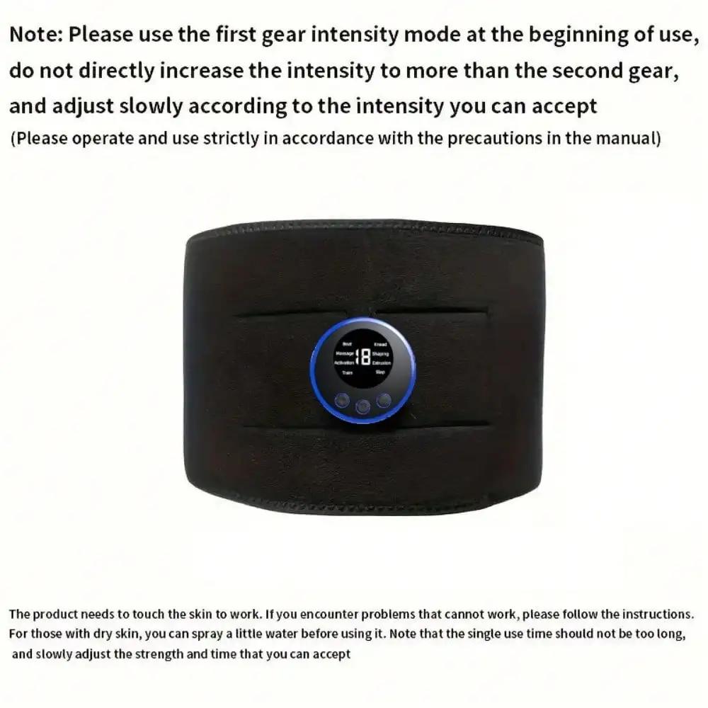 Waist Massager, Portable USB Charging Shaping Device, Electric Arm, Hip, Leg Training Device, Shaping Belt, Fitness Massager
