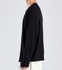 Beoteunseoul Ecocosy Henley Neck Knit T-Shirt (Black)