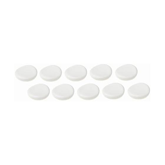 White Porcelain Round Chopstick Rest, Made in Japan, White, Commercial Use, Ceramic, Mino Ware