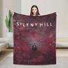 Silent Hill F Blanket Horror Game Super Warm Funny Plush Throw Blanket For Couch Bed Camping Flannel Bedspread Bed Cover