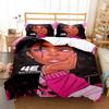 Bedding 3D Print Fashionable African Girl Comforter Bedding Sets Duvet Cover Pillowcases Double Single Bed Jogo De Cama Casal
