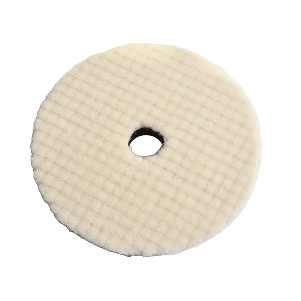 1Pcs 5/6/7 Inch Wool Sponge Polishing Pad Waxing Buffing Pad For Cars Cleaning Polisher Tool Bendable And Washable Polishing Pad