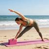 1/2 ks EVA jógový blok podpůrný lehký pilates meditace protiskluzový pěnový blok vysoká hustota fitness posilovna bloky jógové doplňky