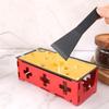 Wooden Handle Cheese Melter Pan Stainless Steel Cheese Fondue Set Mini Cheese Grill  Picnic