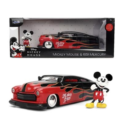 JADA TOYS Maßstab 1:24 Mickey Mouse und 1951 Mercury Hollywood Rides [Gebraucht]