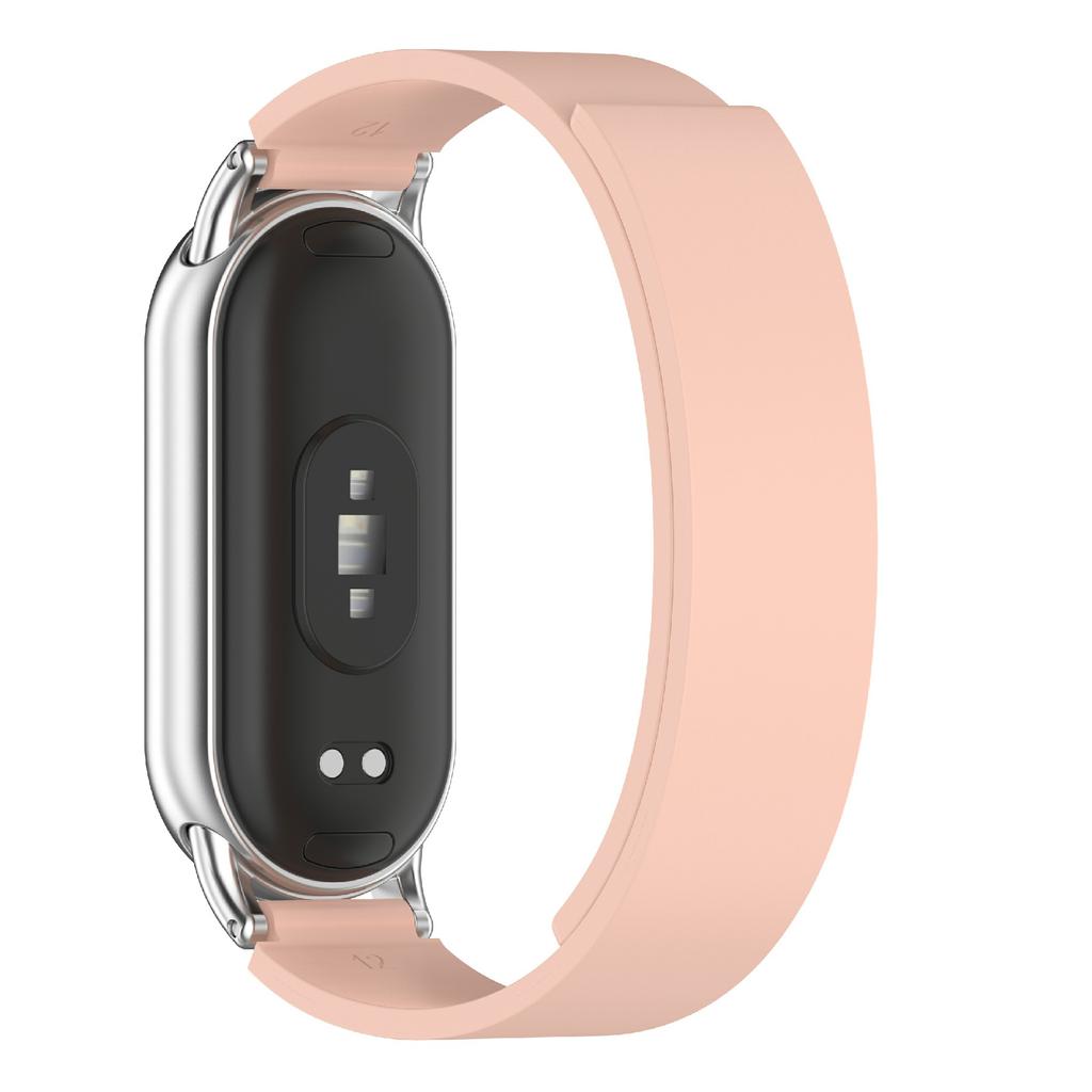 For Xiaomi Smart Band 10 Silicone Strap Magnetic Replacement Watch Band