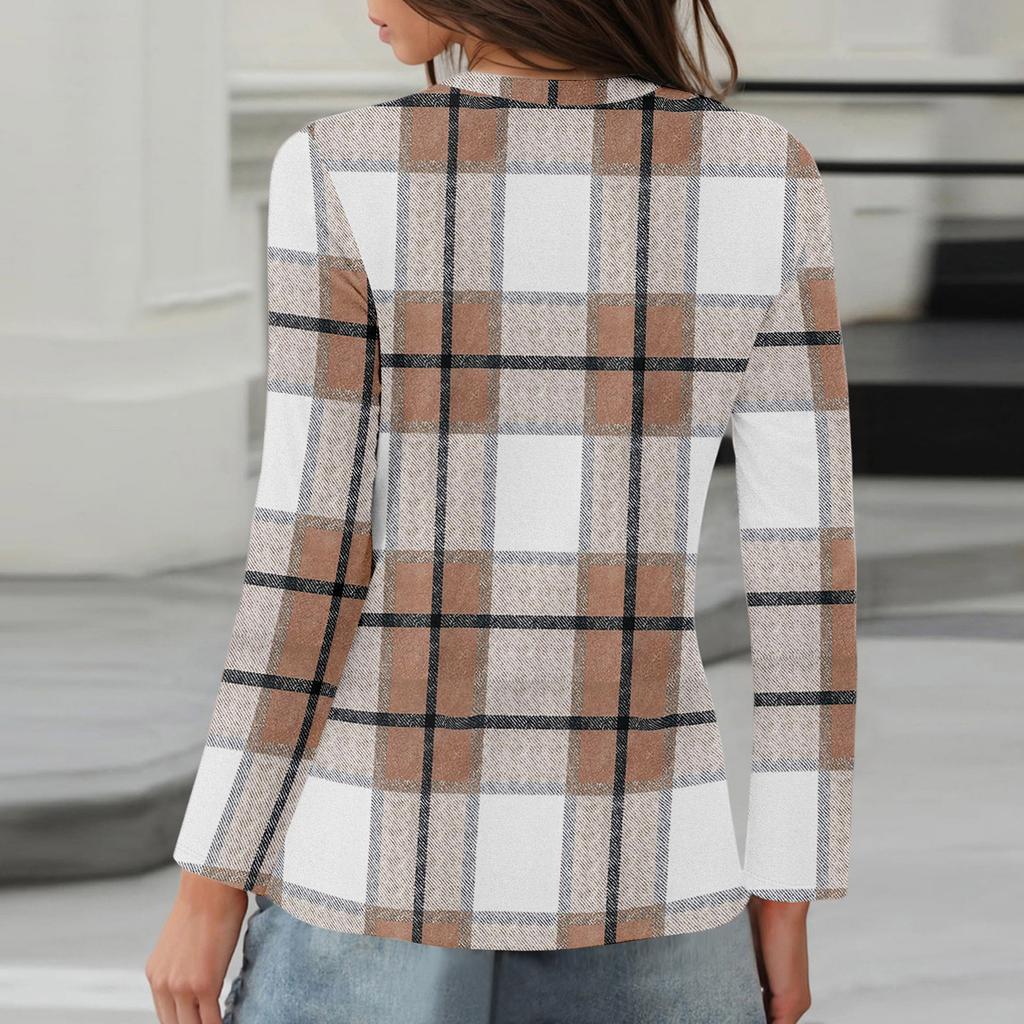 Košile s dlouhým rukávem pro ženy Roztomilý potisk Grafika Trička Halenky Běžné Velikosti Zásadní topy Pulovr